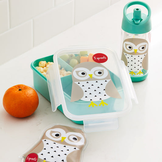 Kids' Lunch Bento Box: Leakproof 3-Compartment Container